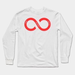 Valentines Day: Love Without Limits Infinity Loop Long Sleeve T-Shirt